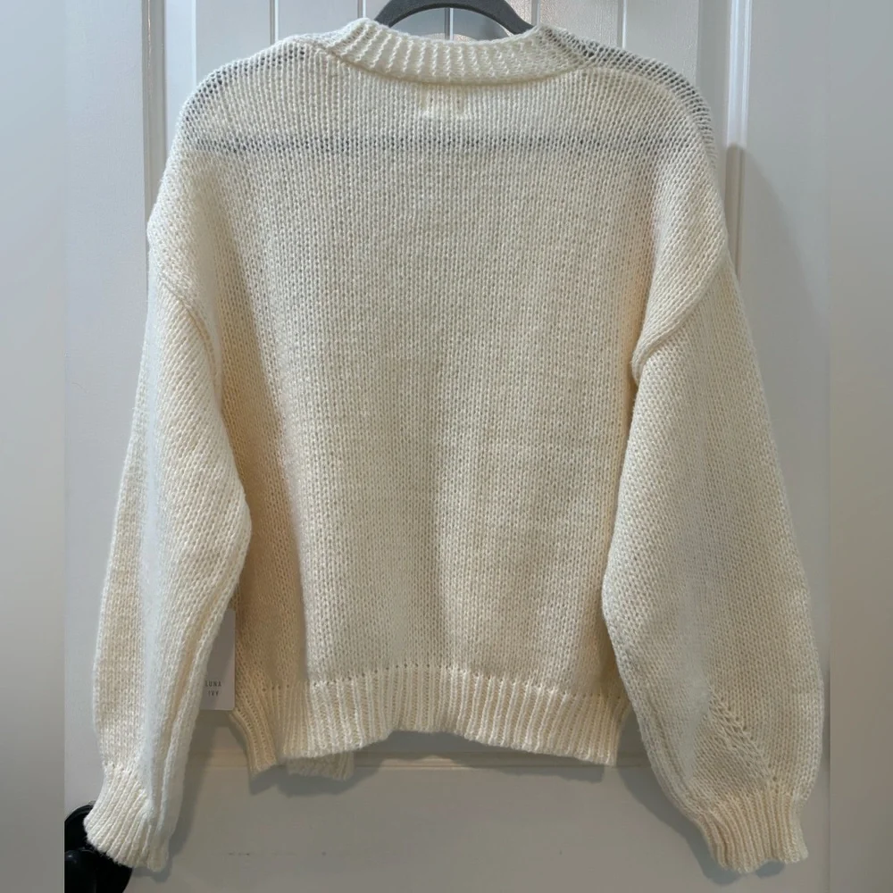NWT - Luna Ivy - Knitted Butterfly Cardigan - Picture 6 of 7
